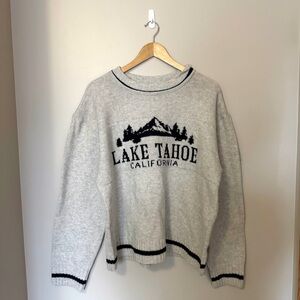 Grey Knit Sweater